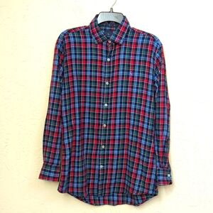 3/$20🌟 Tailorbyrd Men's Plaid Melange Flannel Button Down Shirt Size Medium